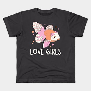 Lesbian-only girls Kids T-Shirt